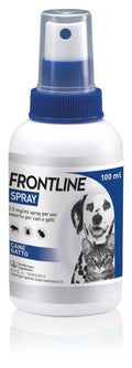 Frontline Spray Protegge Cani e Gatti da Pulci, Zecche e Pidocchi