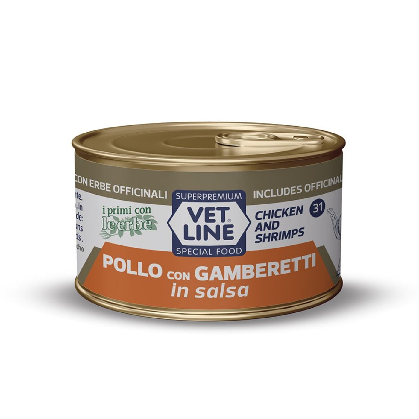 Vet Line Naturale Umido Gatto 70gr In Salsa