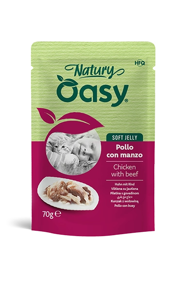 OASY NATURY Buste 70gr Gatto