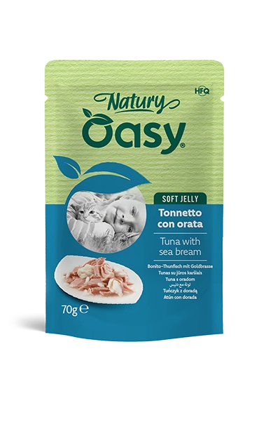 OASY NATURY Buste 70gr Gatto