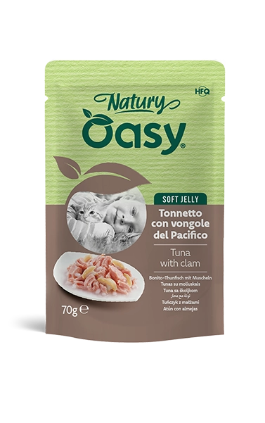 OASY NATURY Buste 70gr Gatto