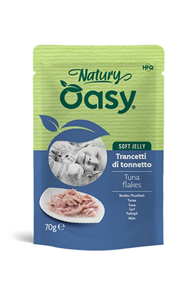 OASY NATURY Buste 70gr Gatto