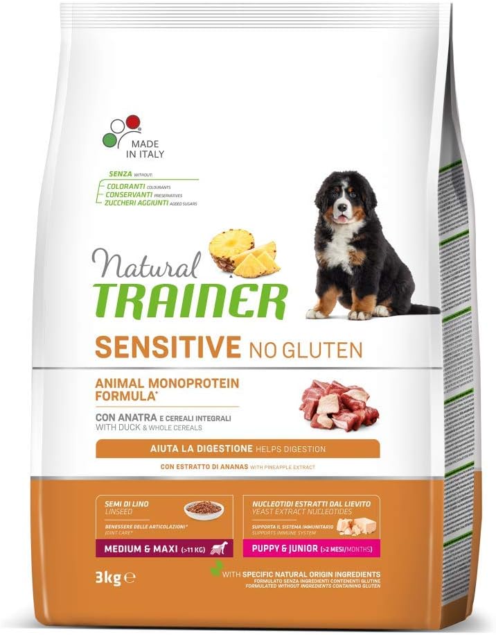 Natural Trainer Cane Secco Medium&Maxi Sensitive NO Gluten