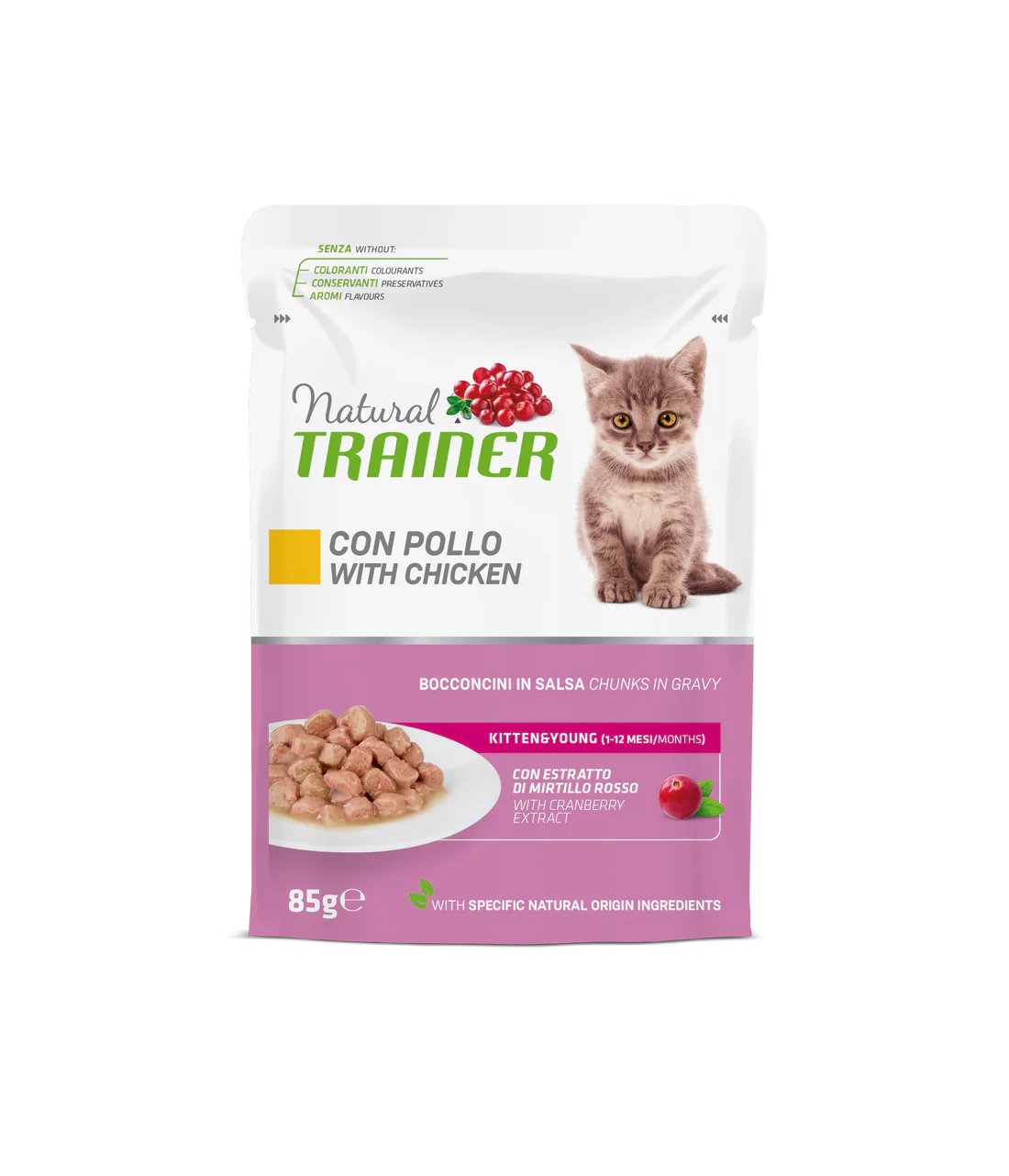Natural Trainer Cat Wet Kitten Mantenimento