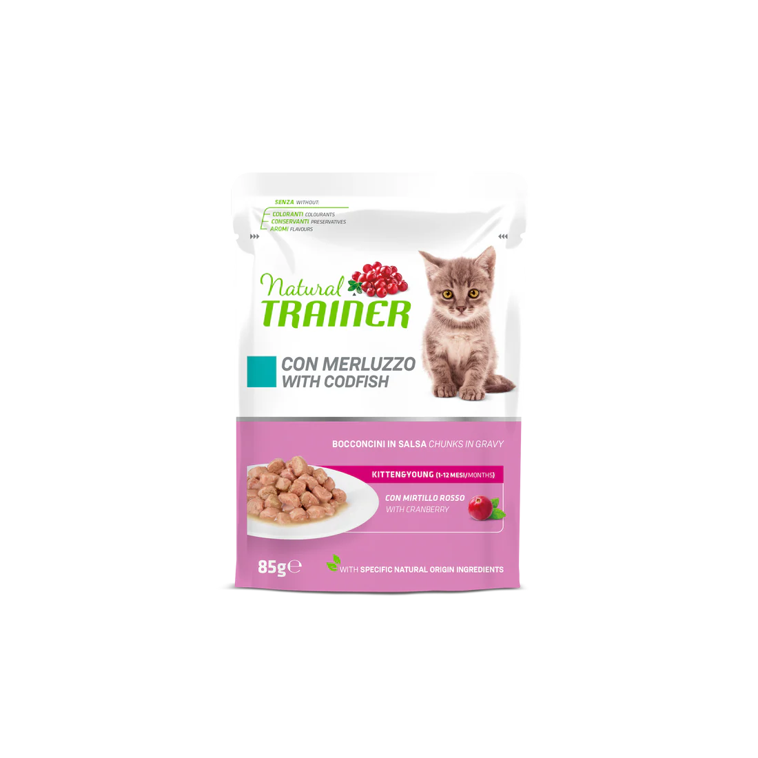Natural Trainer Cat Wet Kitten Mantenimento