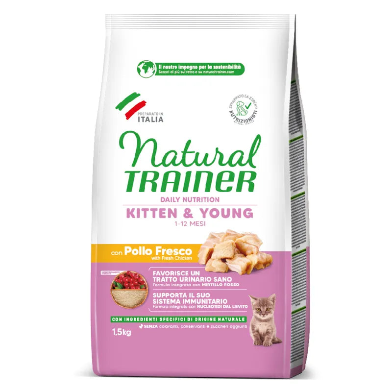 Natural Trainer Gatto Secco Dry Kitten Mantenimento