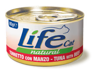 LIFE NATURAL LATTINE 85GR – GATTO