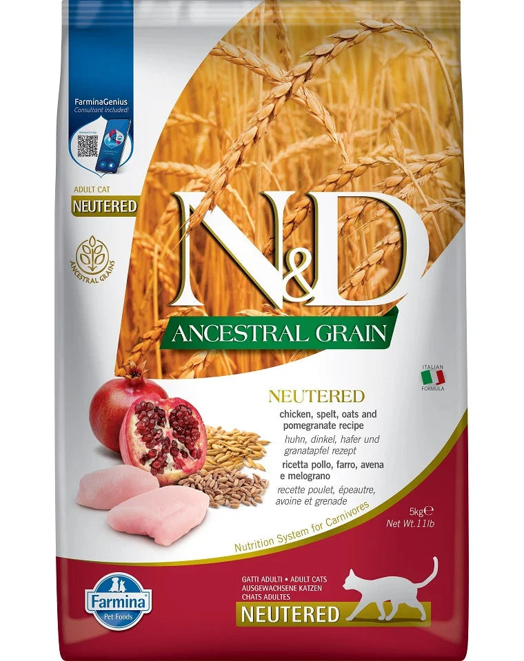 Farmina N&D Ancestral Grain Gatto 5kg