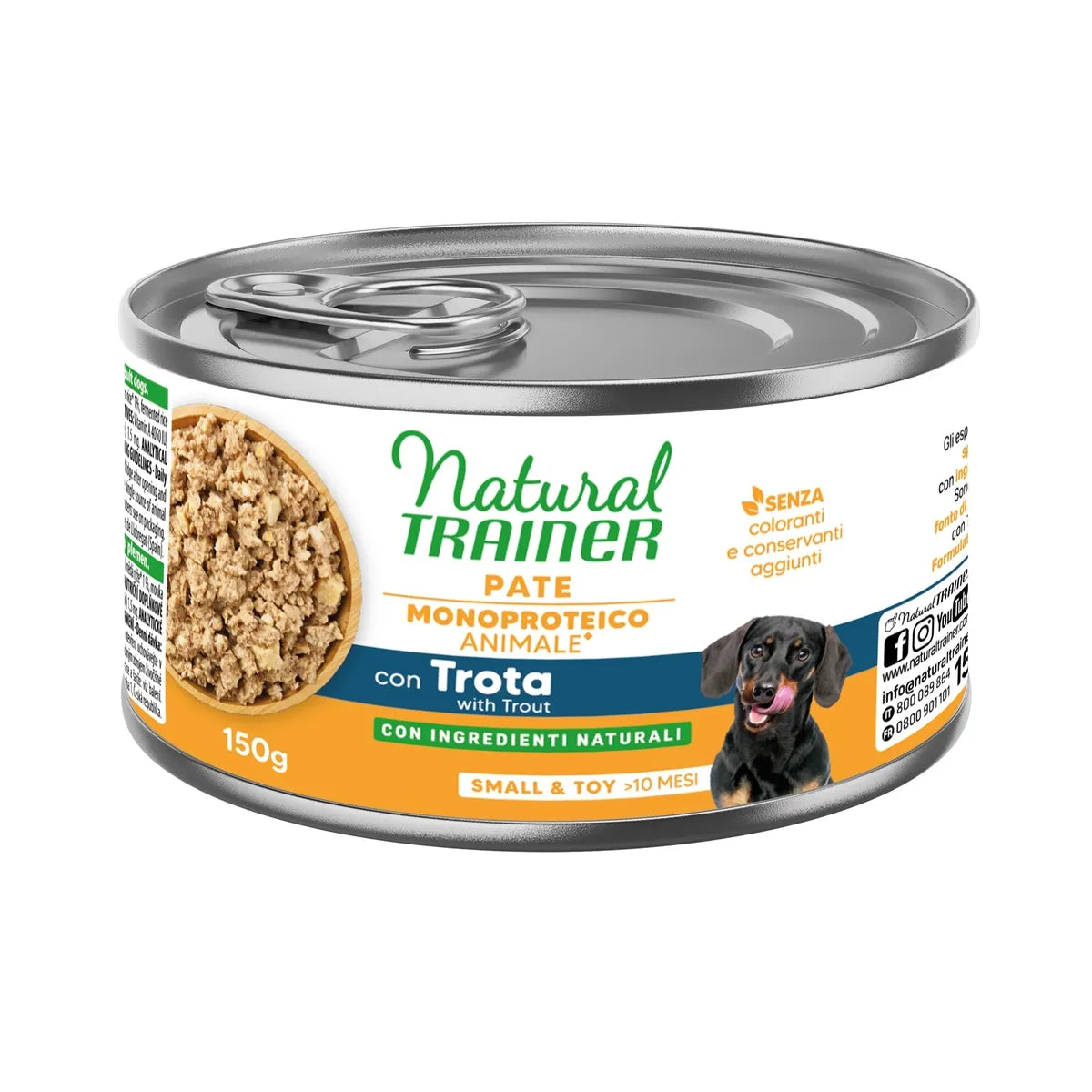 Natural Trainer Dog Wet Small Sensitive No Gluten