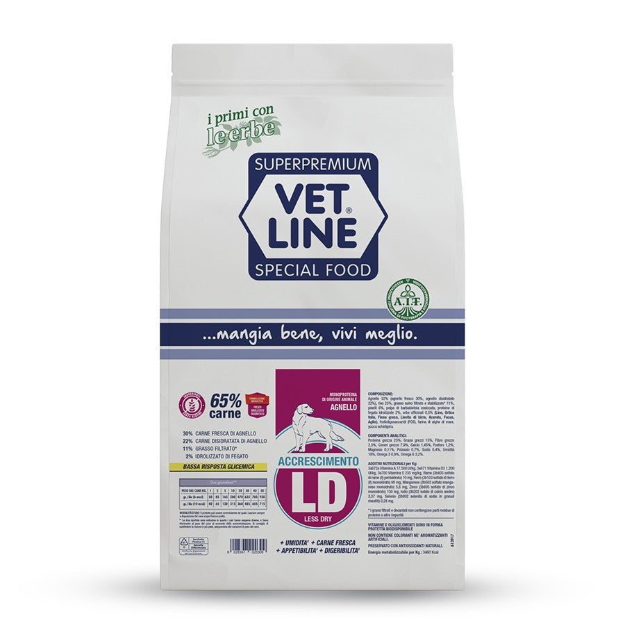 Vet Line Accrescimento Cane Secco