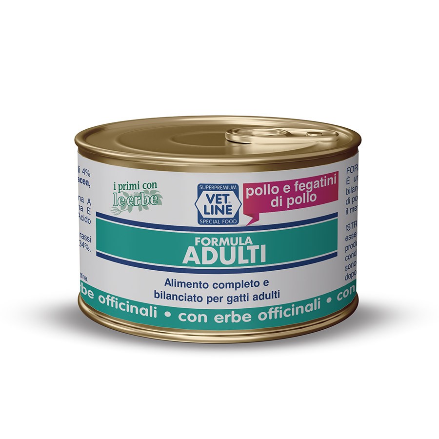 Vet Line Prevenzione Adulti Umido Gatto 85gr