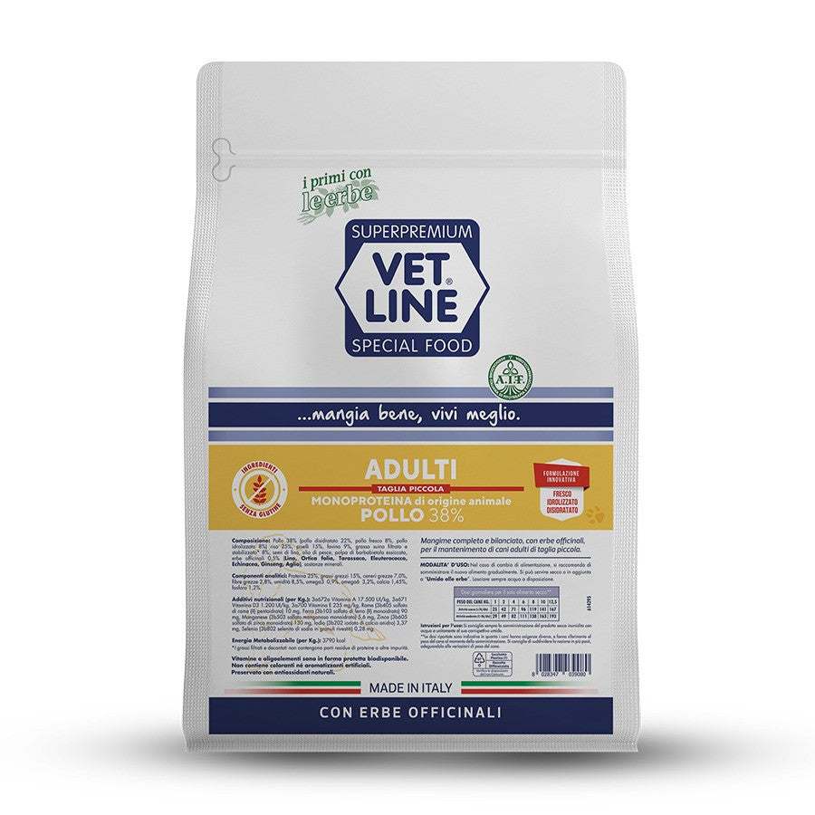 Vet Line Secco Cane Taglia Piccola