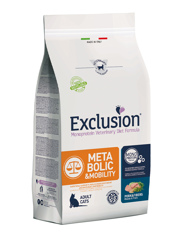 Exclusion METABOLIC & MOBILITY Gatto Maiale e Fibre
