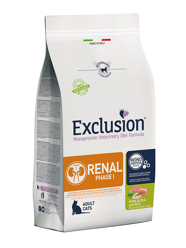 Exclusion Renal Phase I Maiale Piselli e Riso