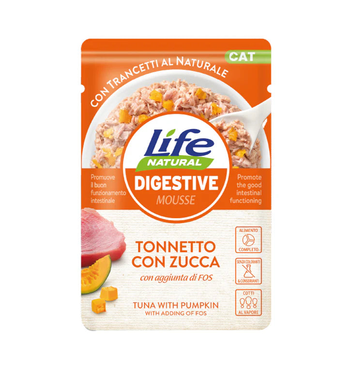 Life Natural Cat Buste Mousse 70gr Funzionali Monoporzione