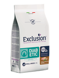 Exclusion Dog Diet Diabetic Small Breed Maiale Sorgo e Piselli