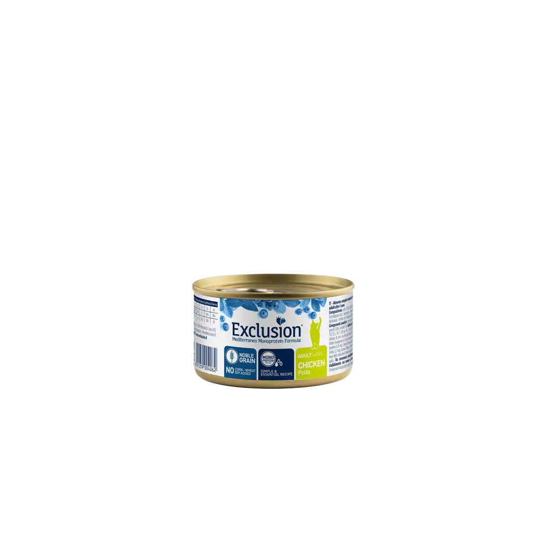 Exclusion Gatto Mediterraneo Monoprotein 85gr
