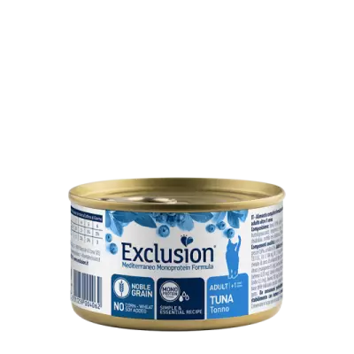 Exclusion Gatto Mediterraneo Monoprotein 85gr