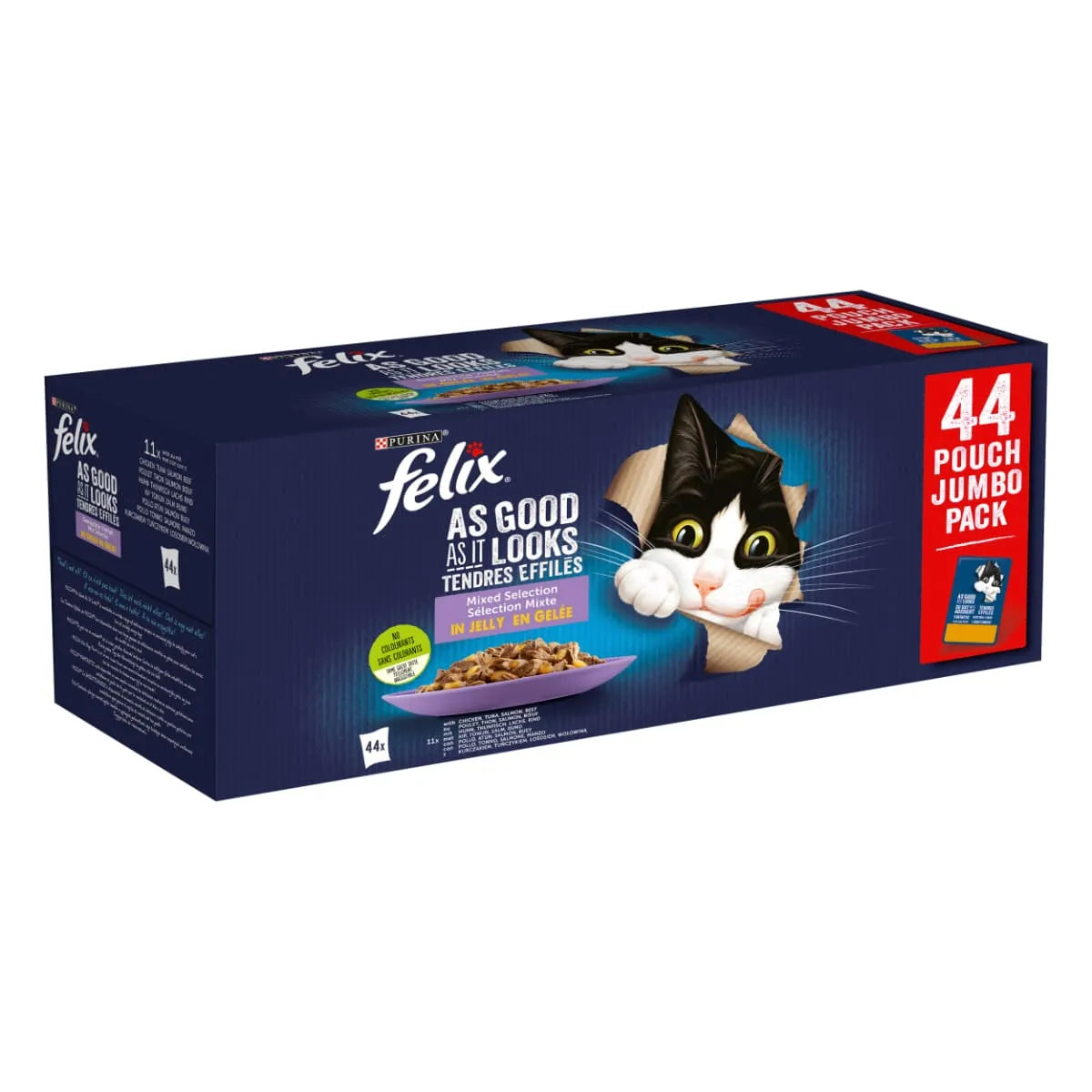 Purina Felix Gatto Multipack 44x85gr