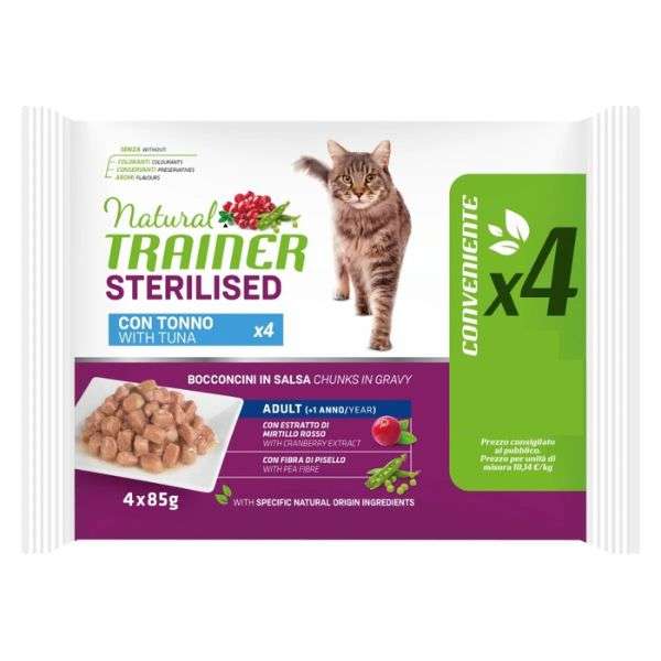 Natural Trainer Cat Wet Flowpack
