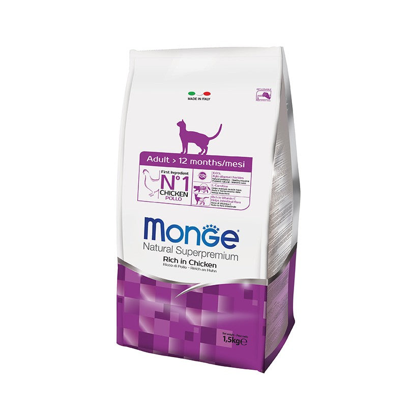 Monge Natural Cat 1,5kg Secco