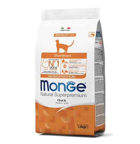 Monge Natural Cat 1,5kg Secco