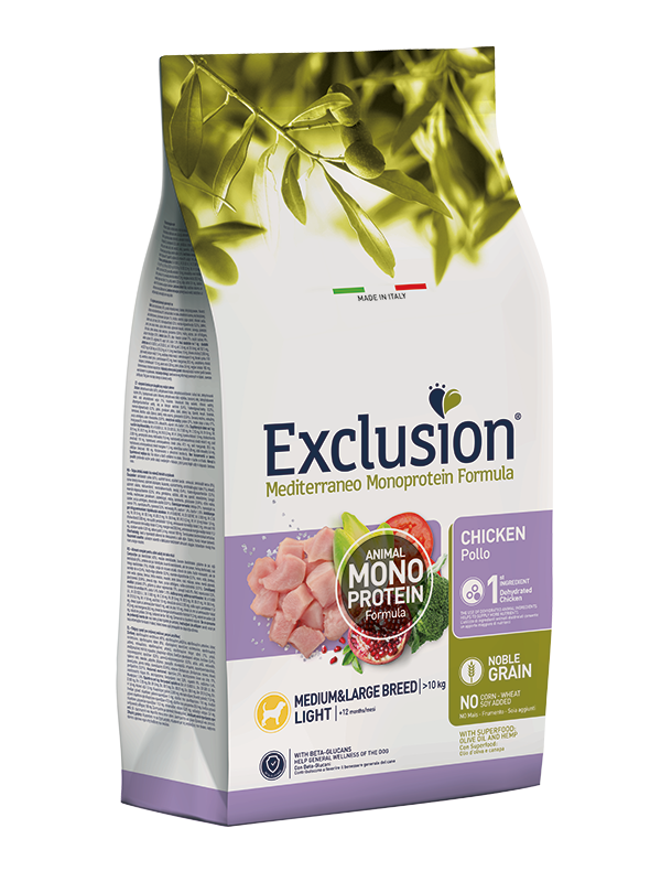 EXCLUSION Mediterraneo Monoproteico Light