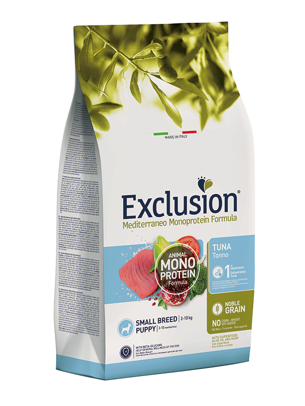 Exclusion Mediterraneo Monoprotein Tonno Per Cuccioli