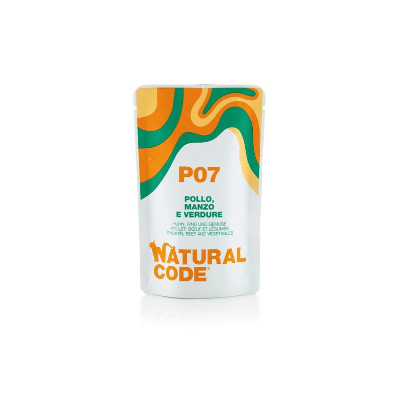 Natural Code Buste 70 gr - Complementare Gatto