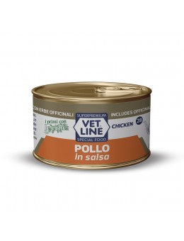 Vet Line Naturale Umido Gatto 70gr In Salsa