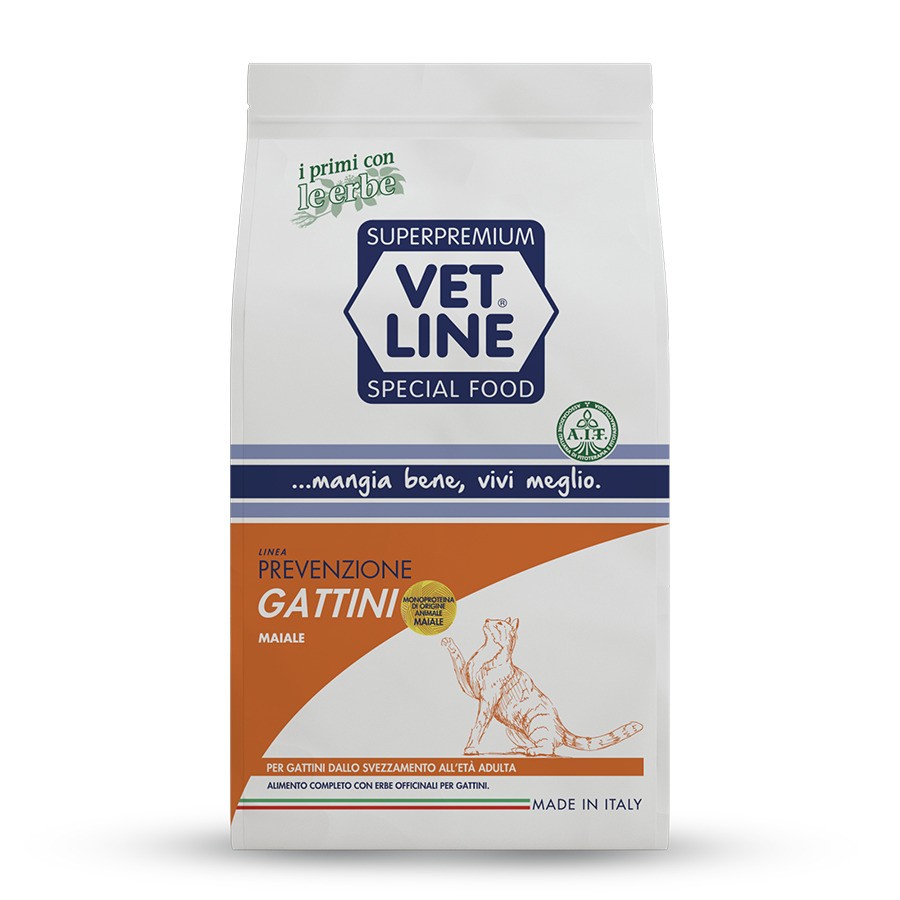 Vet Line Gatto Secco Prevenzione Gattini