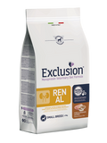 Exclusion Dog Renal Small Breed Maiale Sorgo e Riso