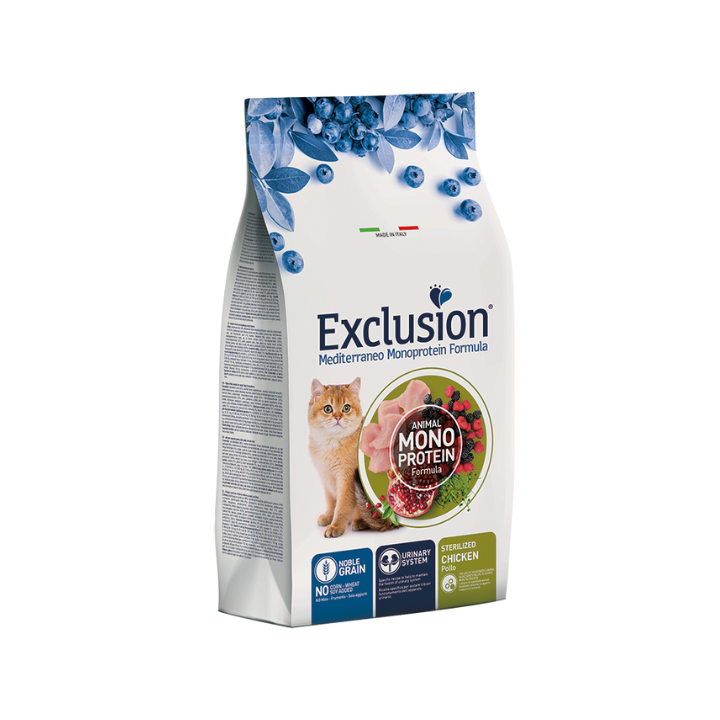 Exclusion Mediterraneo Monoprotein Gatto Sterilised 300gr