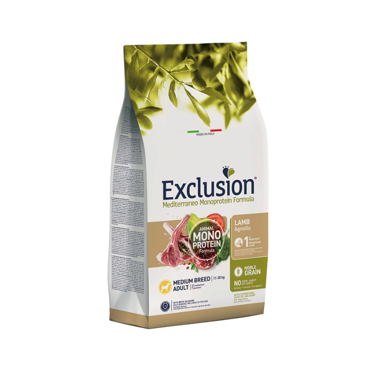 Exclusion Mediterraneo Adult Medium Breed 3kg