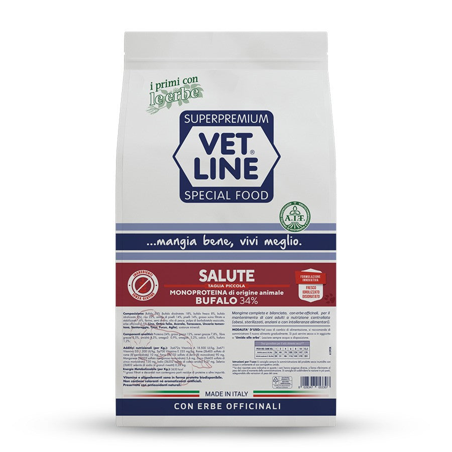 Vet Line Salute Taglia Piccola Secco Cane