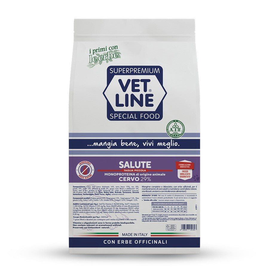 Vet Line Salute Taglia Piccola Secco Cane