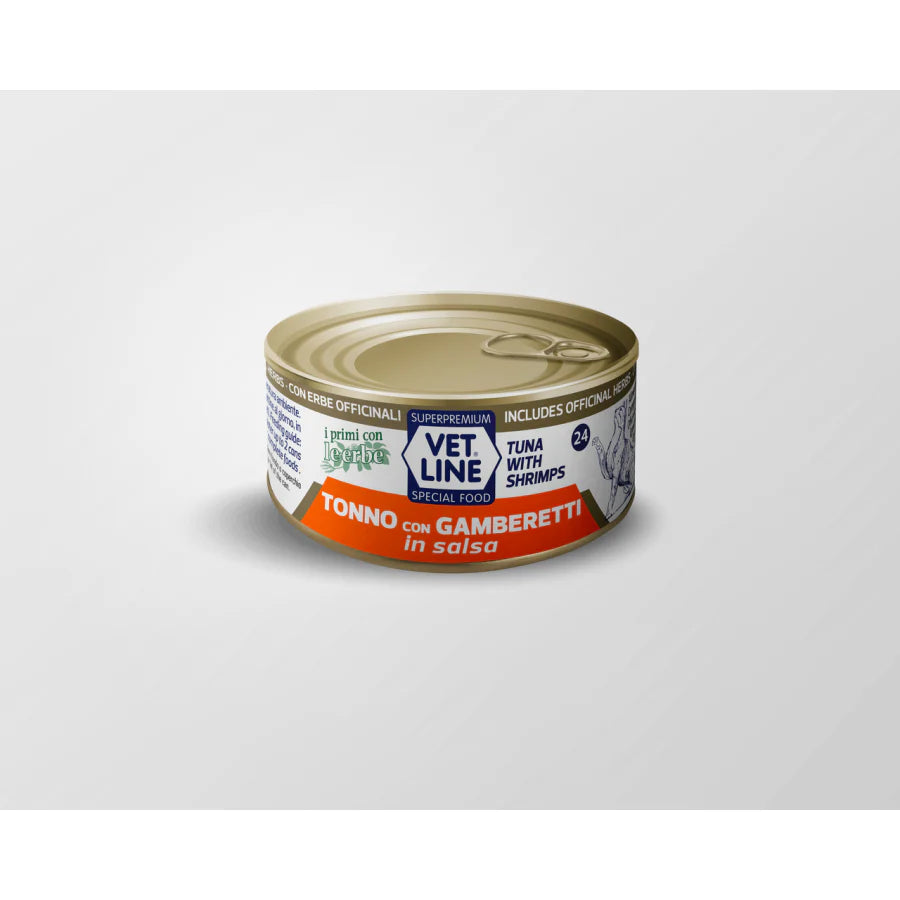 Vet Line Naturale Umido Gatto 70gr In Salsa