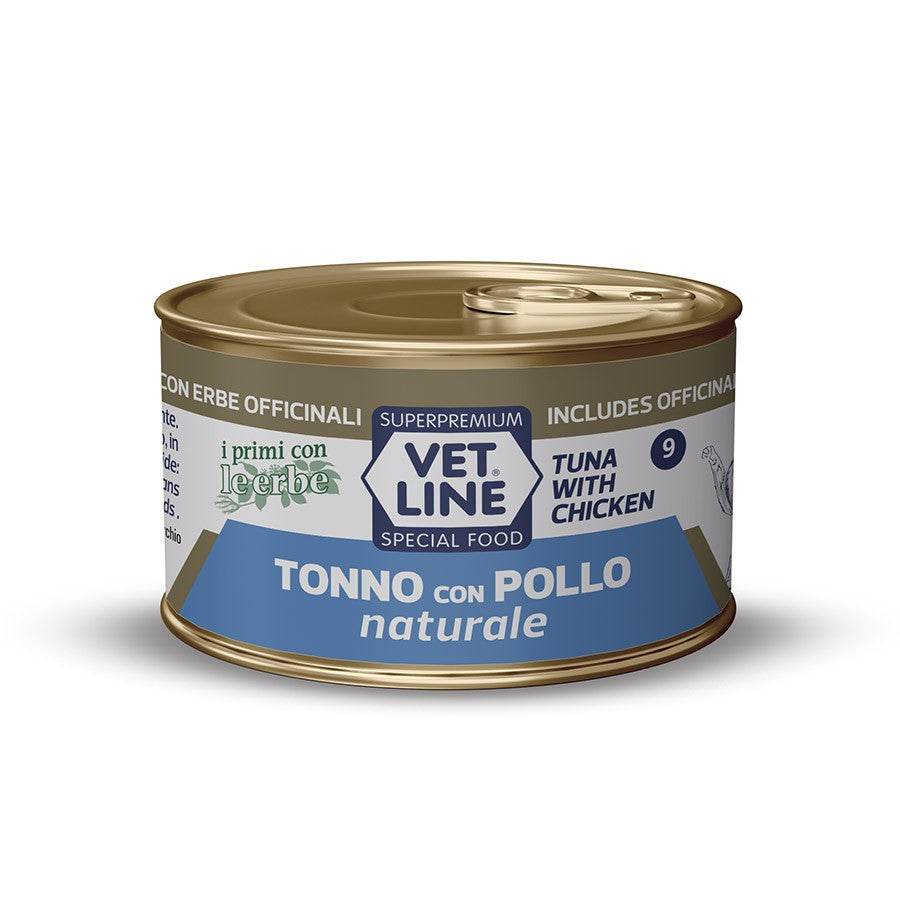 Vet Line Naturale Umido Gatto 70gr