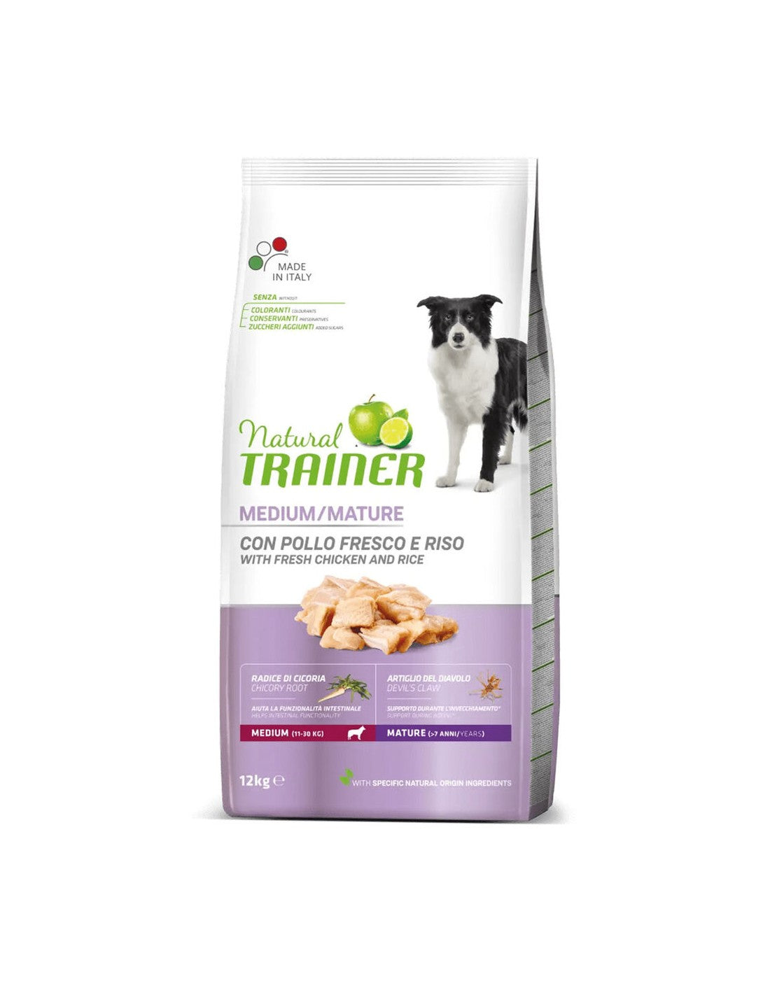 Natural Trainer Cane Secco Medium Mantenimento