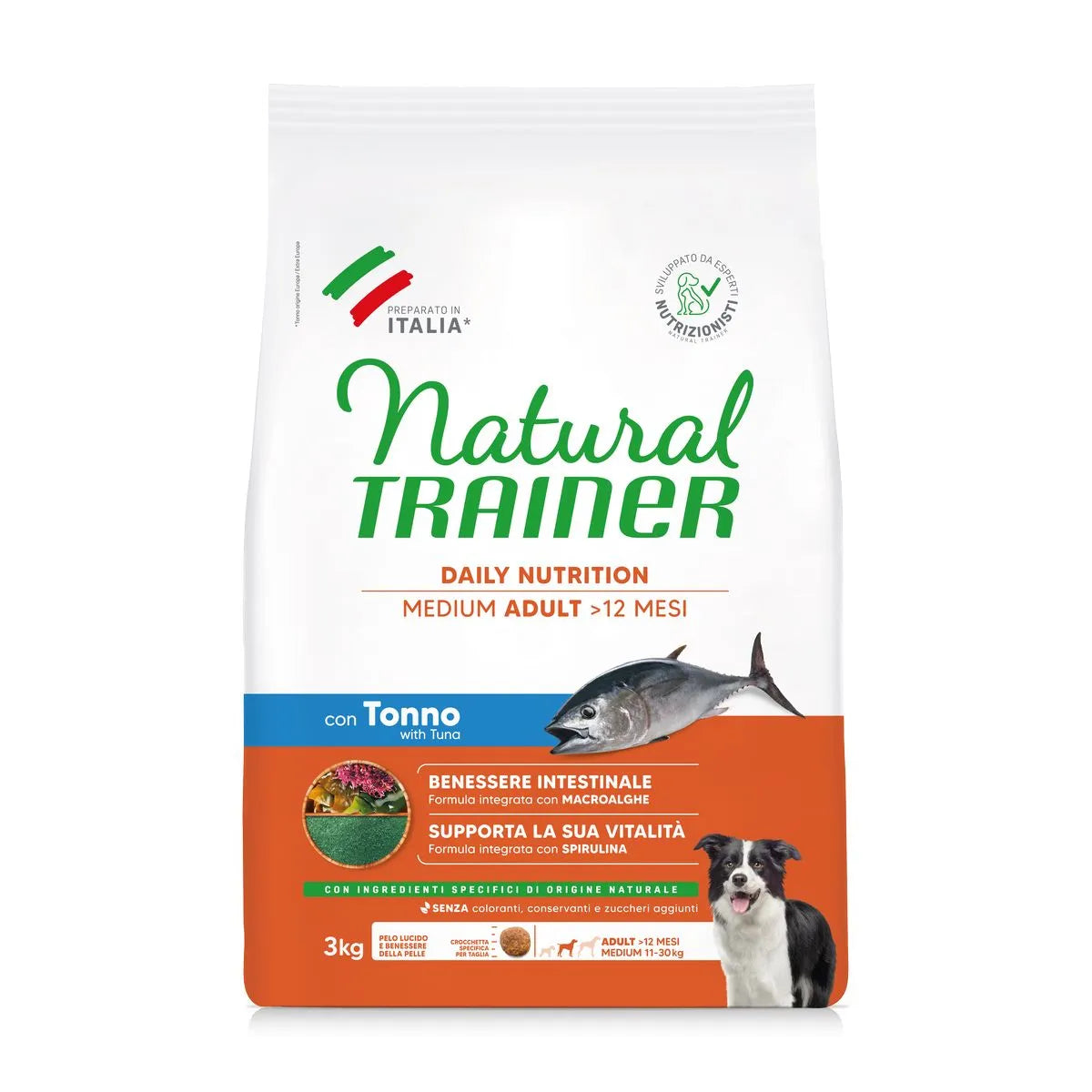 Natural Trainer Cane Secco Medium Mantenimento
