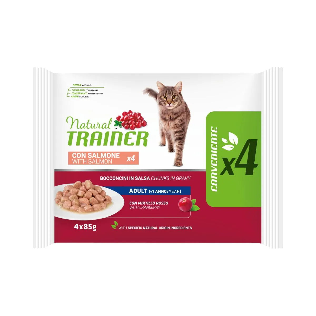 Natural Trainer Cat Wet Flowpack