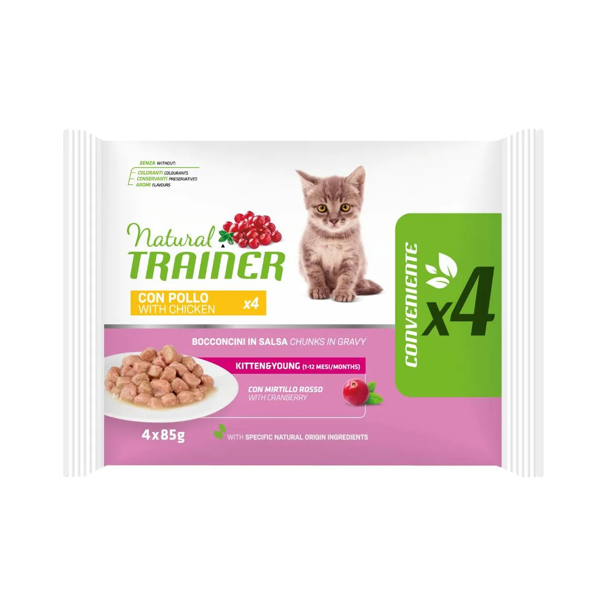 Natural Trainer Cat Wet Flowpack